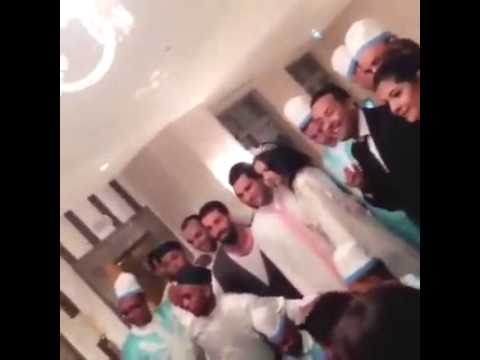 بالفيديو  حفل زفاف مراد يلدريم والمغربية إيمان الباني