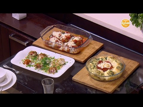 شاهد طريقة إعداد بيتزا خلية النحل وكرات الجبنة السريعة
