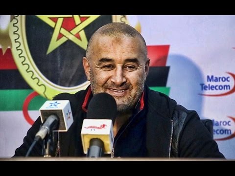 بالفيديو  المؤتمر الصحافي لمباراة الجيش الملكي واتحاد طنجة