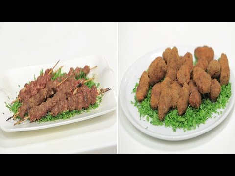 شاهد طريقة إعداد كفتة أرز  كفتة برغل  كفتة فريك  كفتة بانيه