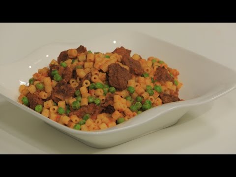 شاهد طريقة إعداد مكرونة باللحمة