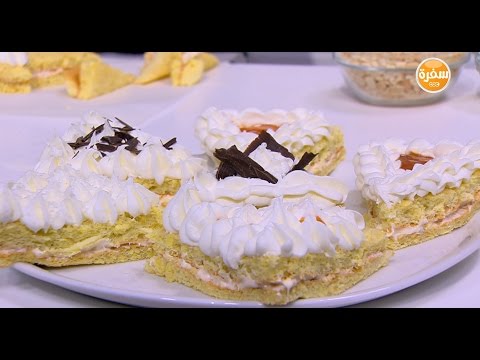 تعرفي على طريقة عمل ومقادير جاتوه مثلثات