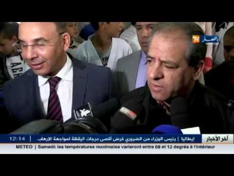 شاهد هذا ما قاله وزير الرياضة ولد علي بخصوص أحداث بجاية