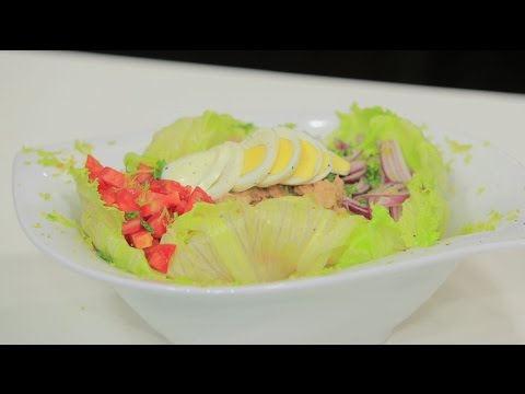 شاهد طريقة عمل سلطة تونة بالأرز