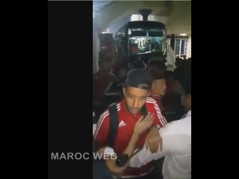 شاهد الجماهير المغربية تنتقد إدارة مدرب المنتخب