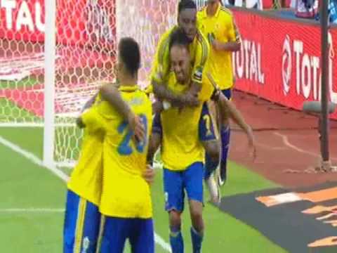 بالفيديو  أهداف مباراة الغابون وغينيا بيساو 11