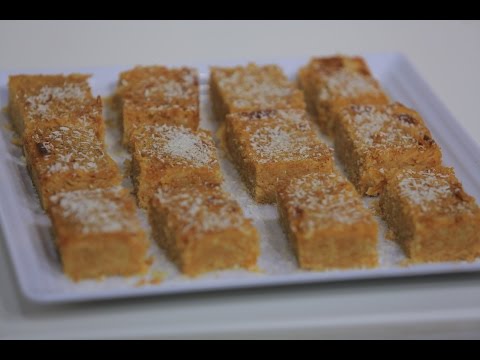 شاهد طريقة إعداد حلوى الشعرية بجوز الهند