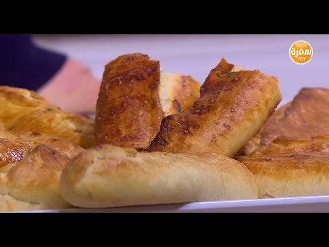 شاهد طريقة عمل معجنات بالجبنة البيضة والبقدونس