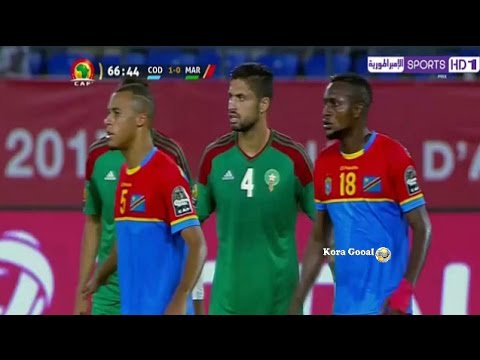 شاهد ملخص هزيمة المغرب أمام الكونغو الديموقراطية
