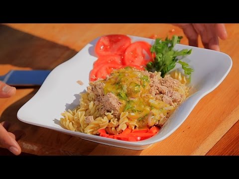 تعرفي على طريقة اعداد سلطة تونة بالمكرونة