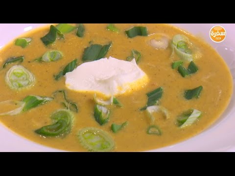 تعرفي على طريقة اعداد شوربة القرع الكريمي