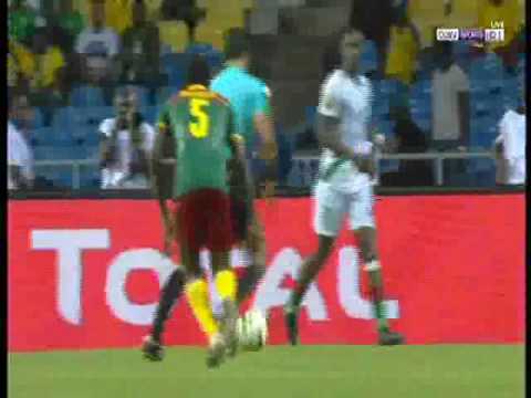 شاهد  هدف الكاميرون الثاني في مرمى غينيا بيساو