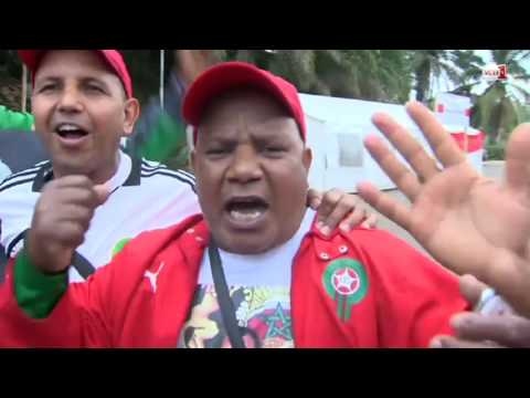 شاهد شقيق نجم الرجاء ليما يحتفل في الغابون