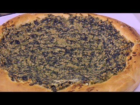 شاهد طريقة إعداد فطيرة السبانخ والجبنة