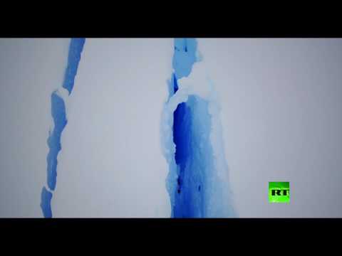 صدع عملاق بطول 40 كيلومترًا في القطب الجنوبي