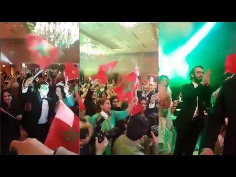 أغنية صوت الحسن ينادي في عرس إيمان الباني ومراد يلدريم