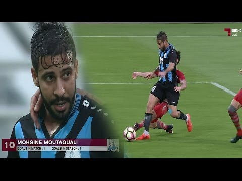 محسن متولي يقتنص كرة بمهارته ويسجل هدفه الـ 7