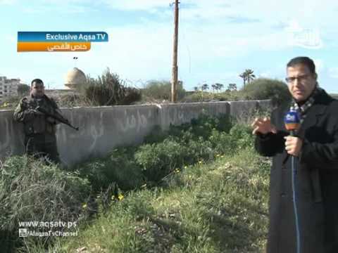 المشهد على الحدود الفلسطينية المصرية