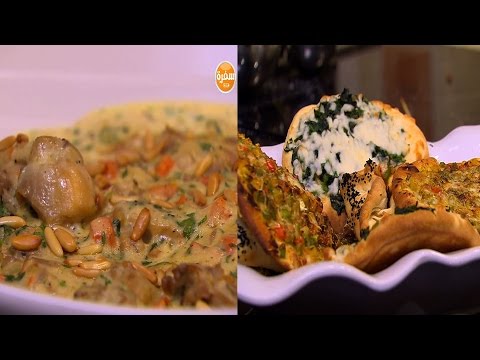 شاهد طريقة إعداد دجاج بالزبادي والثوم والكسبرة  لفائف اللبنة بالزعتر  فلافل لبناني