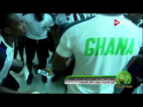 بالفيديو النجوم السوداء يستعدون إلى مواجهة الفراعنة برقصة غاما