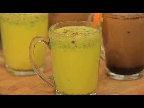 تعرفي على طريقة إعداد مشروب لبن بالزعفران والفستق