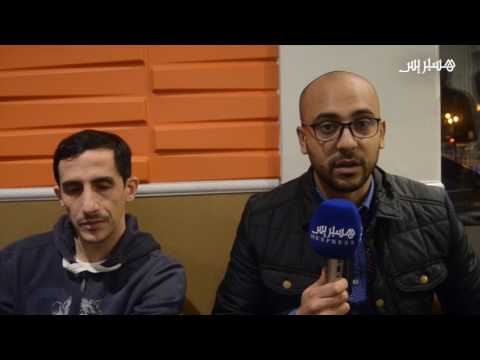 شاهد ردود أفعال عدد من المغاربة في مونتريال