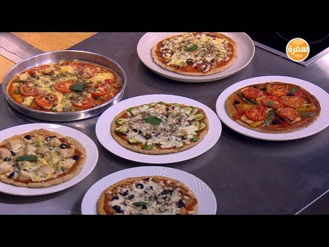 بالفيديو طريقة اعداد ومقادير بيتزا لمرضى السكر