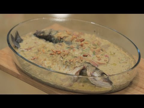 بالفيديو طريقة اعداد ومقادير سمكة حارة لبنانية