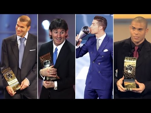بالفيديو  الفائزون بجائزة الكرة الذهبية منذ 1991 حتى 2016