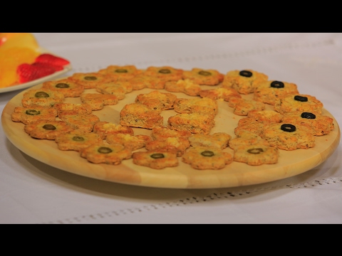 شاهد طريقة إعداد بسكوت الجبن