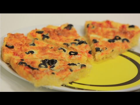 شاهد طريقة عمل بيتزا الكنافة