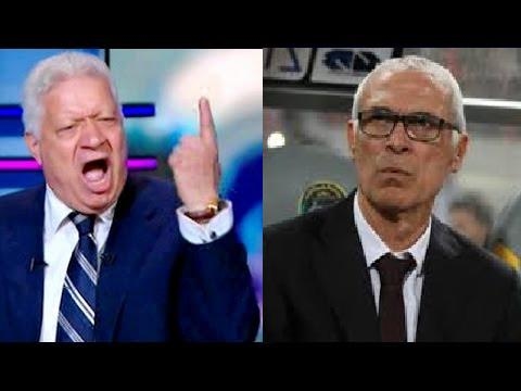 شاهد مرتضى منصور يفتح النار على مدرب الفراعنة