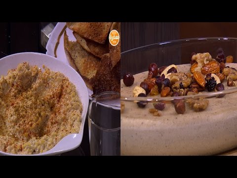 طريقة عمل ومقادير شوربة العدس والحمص بالطحينة