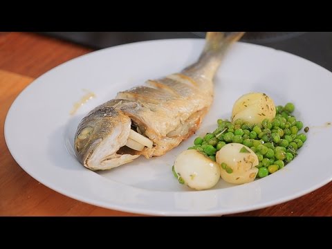 طريقة عمل ومقادير سمك دنيس بالريحان