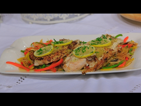 طريقة عمل قشر بياض بصوص االيمون والخضروات