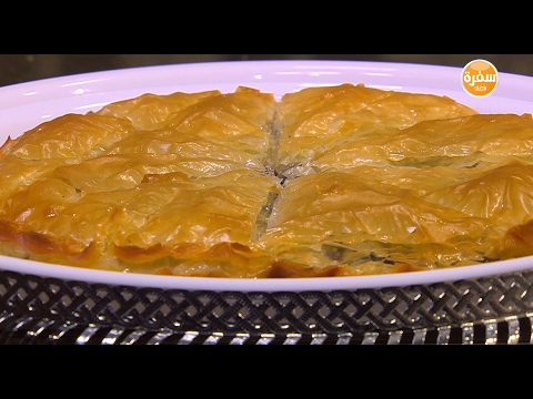 طريقة عمل بقلاوة بالشيكولاته