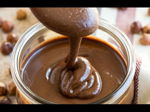 طريقة عمل نوتيلا صحية بدون زيت او سكر