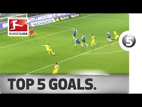 أفضل 5 أهداف في الجولة 19 في البوندزليغا