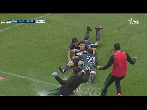 شاهد  هدف فوز الدفاع الجديدي