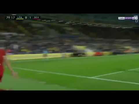 شاهد أهداف مباراة نادي إشبيلية ولاس بالماس