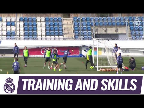 بالفيديو كريستيانو رونالدو يخطف الأنظار في التدريبات بتمريرة سحرية