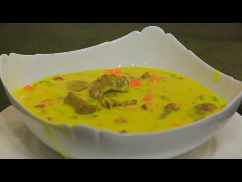 شاهد طريقة إعداد لحم بصوص الزبادي