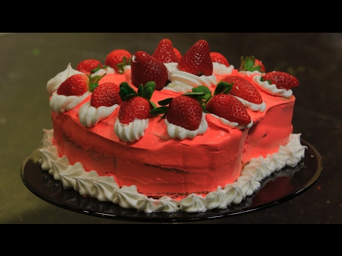 طريقة إعداد كعكة قلب لعيد الحب