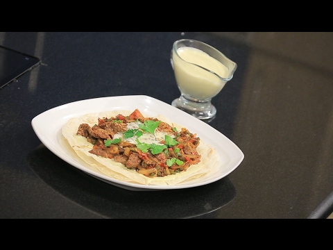 طريقة إعداد فاهيتا لحمة مع رقاق