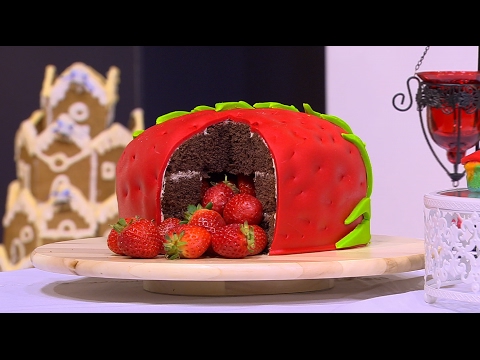 طريقة إعداد تورتة الفرولاية للفلانتين