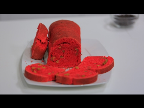 شاهد طريقة إعداد خبز احمر