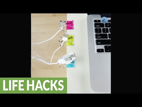 بالفيديو 9 استخدامات جديدة لمشابك الورق العادية