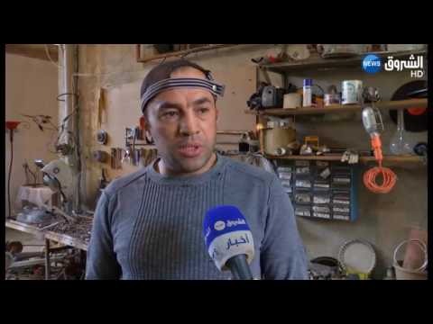 بلحسن مرزوق فنان يحول الخردوات إلى تحف فنية