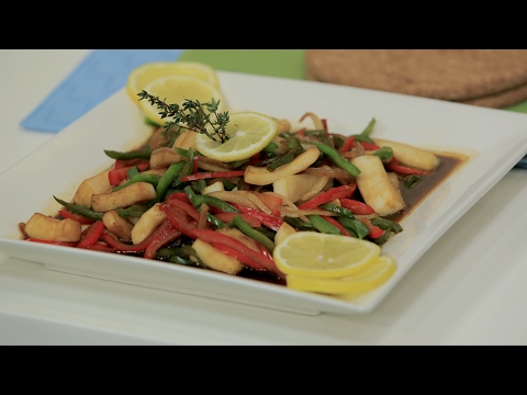 طريقة عمل كاليماري بالخضار