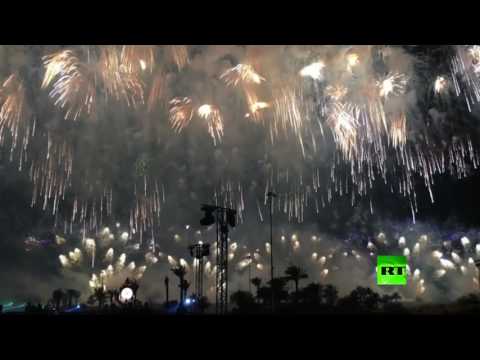 بالفيديو  ابنا الرئيس الأميركي يفتتحان ملعب ترامب غولف في الإمارات